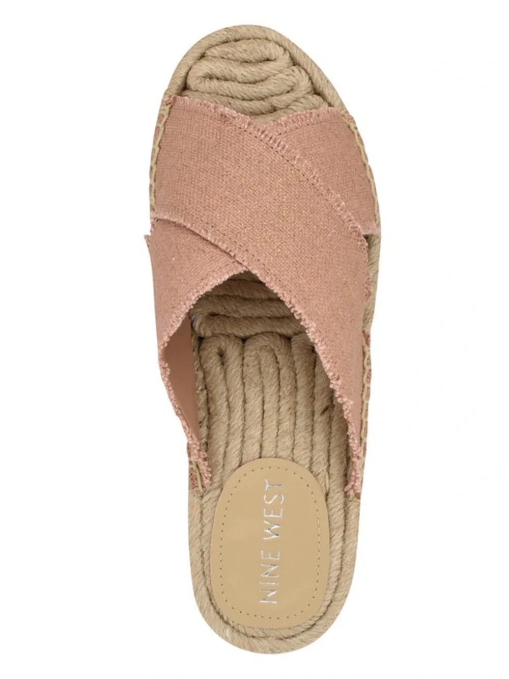 🔥 NINE WEST 🔥 Hamden Flat Casual Sandals❣️BRAND NEW 🔥 Light Pink Sz 8